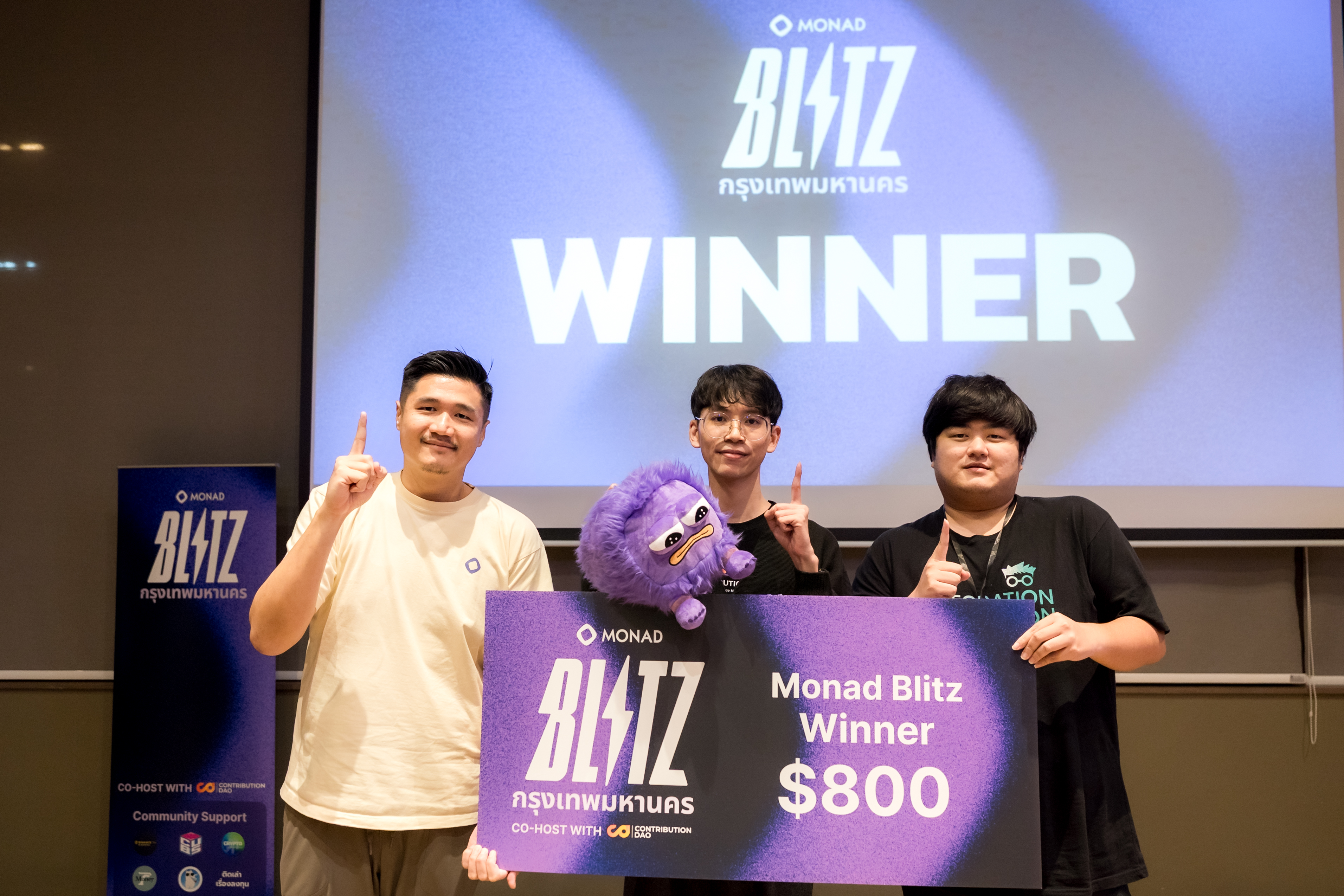 Monad Blitz Winner - Crypto Prediction Market